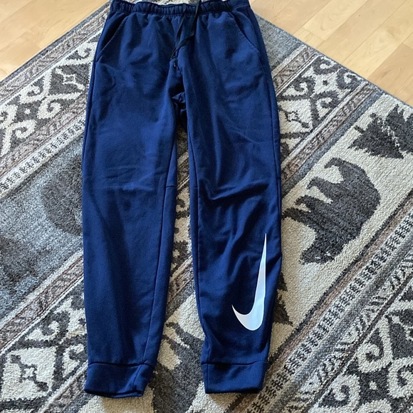 Men’s Nike Dri-Fit Standard Fit Joggers (M) Navy Blue - Picture 2 of 7